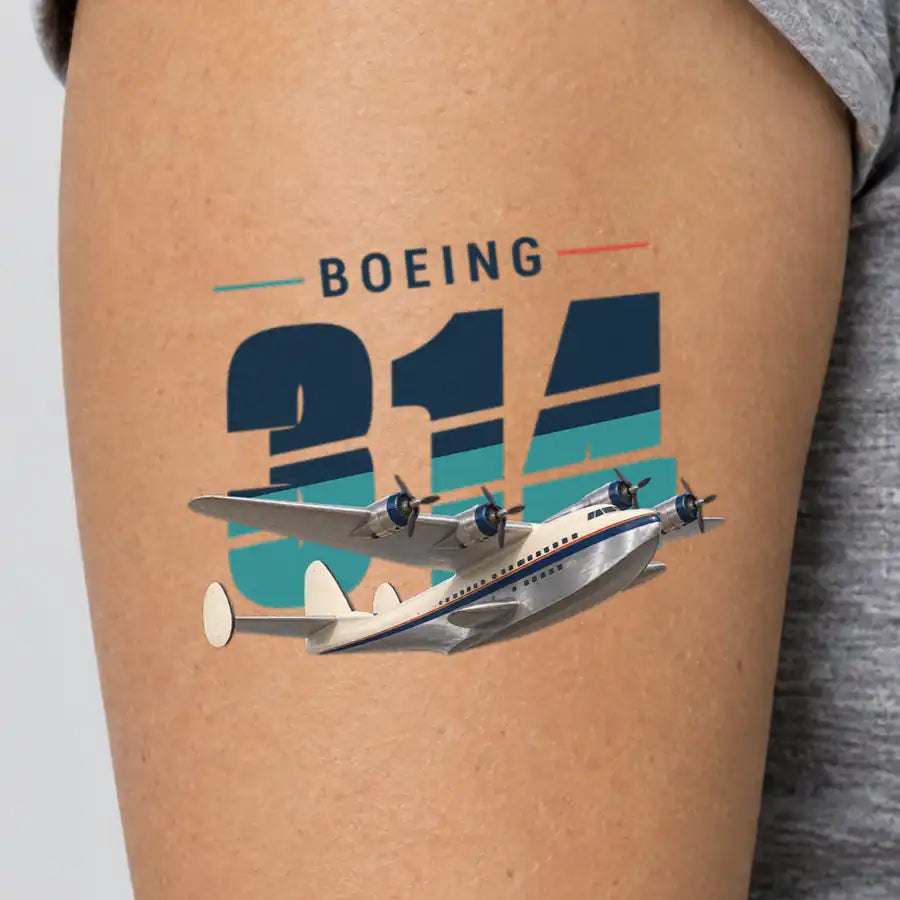Boeing 314 Clipper - Tattoo - Original