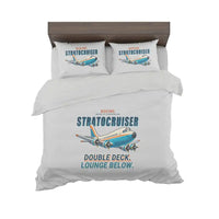 Thumbnail for Boeing 377 Stratocruiser - Cartoon - Bedding Set - Light Gray