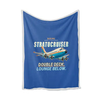 Thumbnail for Boeing 377 Stratocruiser - Cartoon - Blanket - Blue