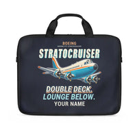 Thumbnail for Boeing 377 Stratocruiser - Cartoon + Name - Laptop Bag