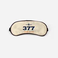 Thumbnail for Boeing 377 Stratocruiser - Heritage + Name - Sleep Mask - Beige