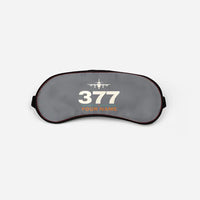 Thumbnail for Boeing 377 Stratocruiser - Heritage + Name - Sleep Mask - Gray