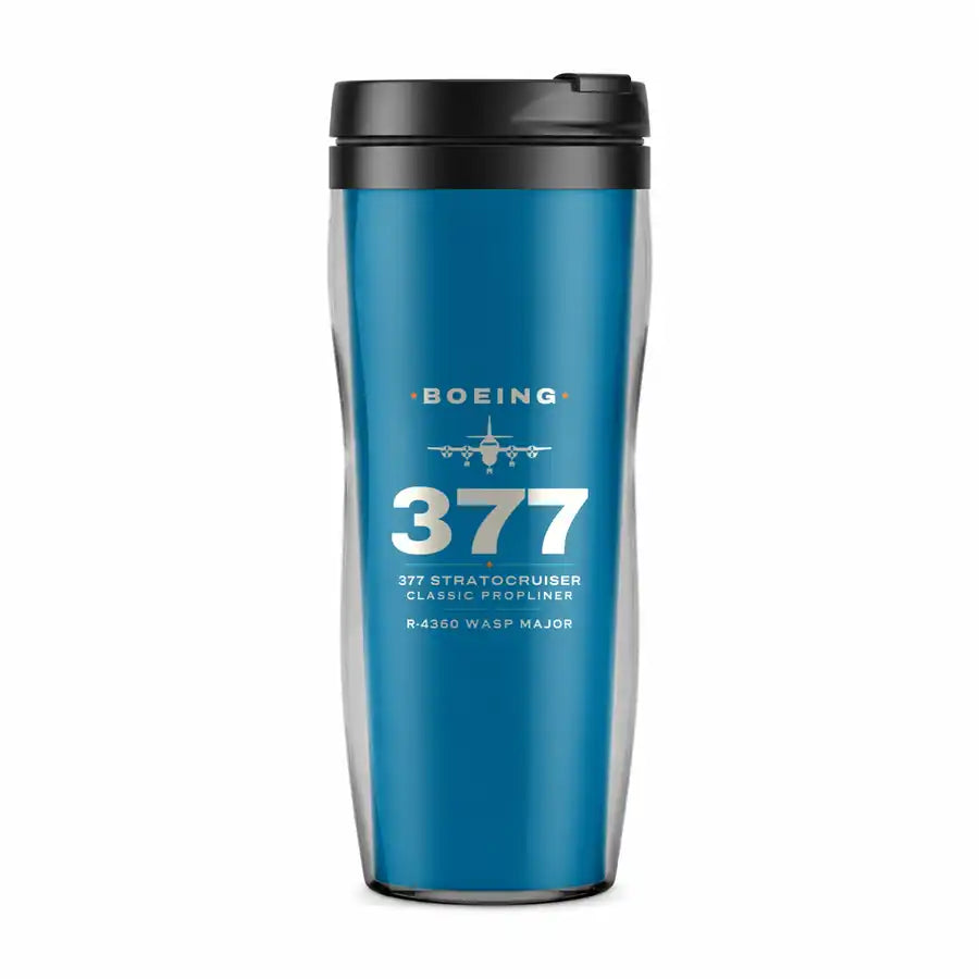 Boeing 377 Stratocruiser - Heritage - Plastic (No Holder) - Light Blue