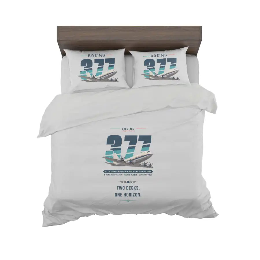 Boeing 377 Stratocruiser - Original - Bedding Set - Light Gray
