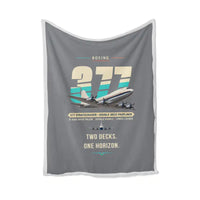 Thumbnail for Boeing 377 Stratocruiser - Original - Blanket - Gray