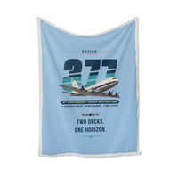 Thumbnail for Boeing 377 Stratocruiser - Original - Blanket - Light Blue