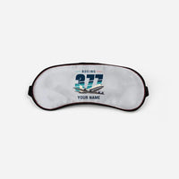 Thumbnail for Boeing 377 Stratocruiser - Original + Name - Sleep Mask - Light Gray