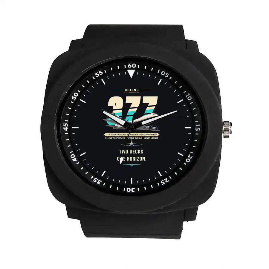 Boeing 377 Stratocruiser - Original - Rubber Strap - Black