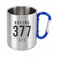 Thumbnail for Boeing 377 Stratocruiser - Outdoors Mug - Tag - Blue
