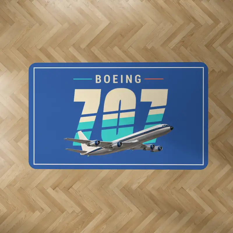 Boeing 707-320C - Original - Rectangle Carpet - Blue