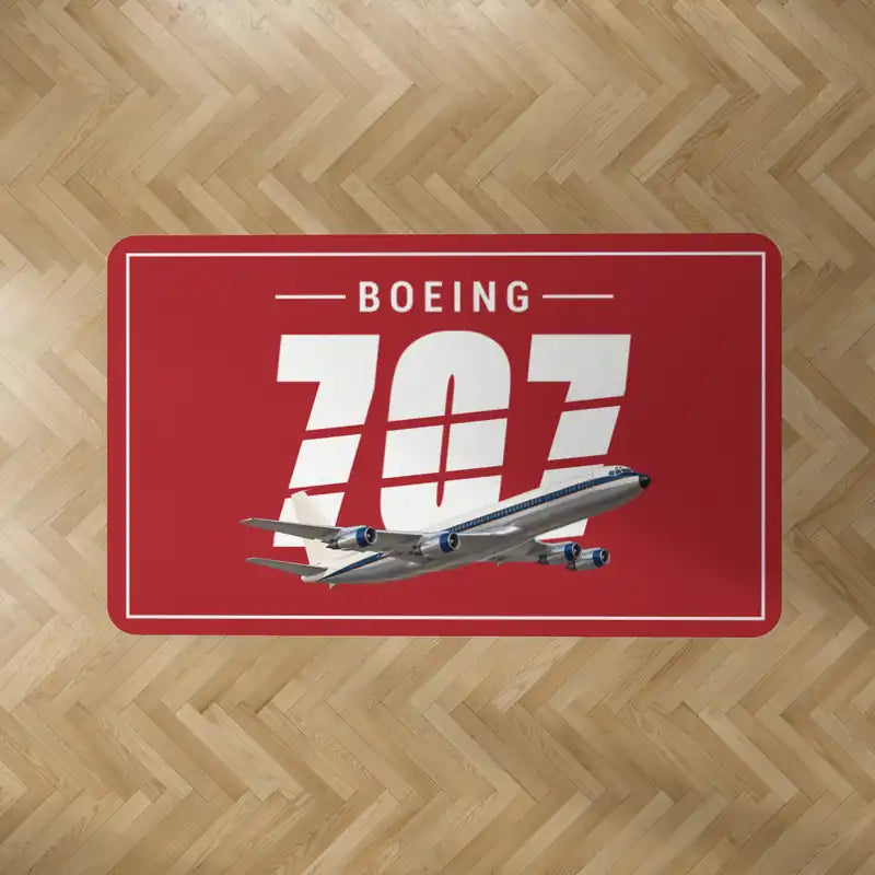 Boeing 707-320C - Original - Rectangle Carpet - Red