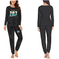 Thumbnail for Boeing 707-320C - Women Pajamas - Original Chest - Black