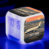 Thumbnail for Boeing 717-200 - 3D + Name - Alarm Clock