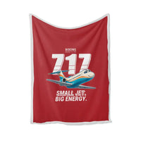 Thumbnail for Boeing 717-200 - Cartoon - Blanket - Red