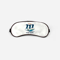 Thumbnail for Boeing 717-200 - Cartoon + Name - Sleep Mask - White