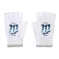 Thumbnail for Boeing 717-200 - Gloves - Cut - Original + Name - White