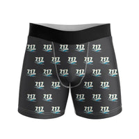 Thumbnail for Boeing 717-200 - Men Boxers - Cartoon Pattern - Black