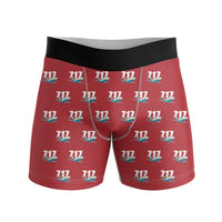 Thumbnail for Boeing 717-200 - Men Boxers - Cartoon Pattern - Red