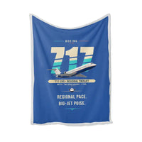 Thumbnail for Boeing 717-200 - Original - Blanket - Blue