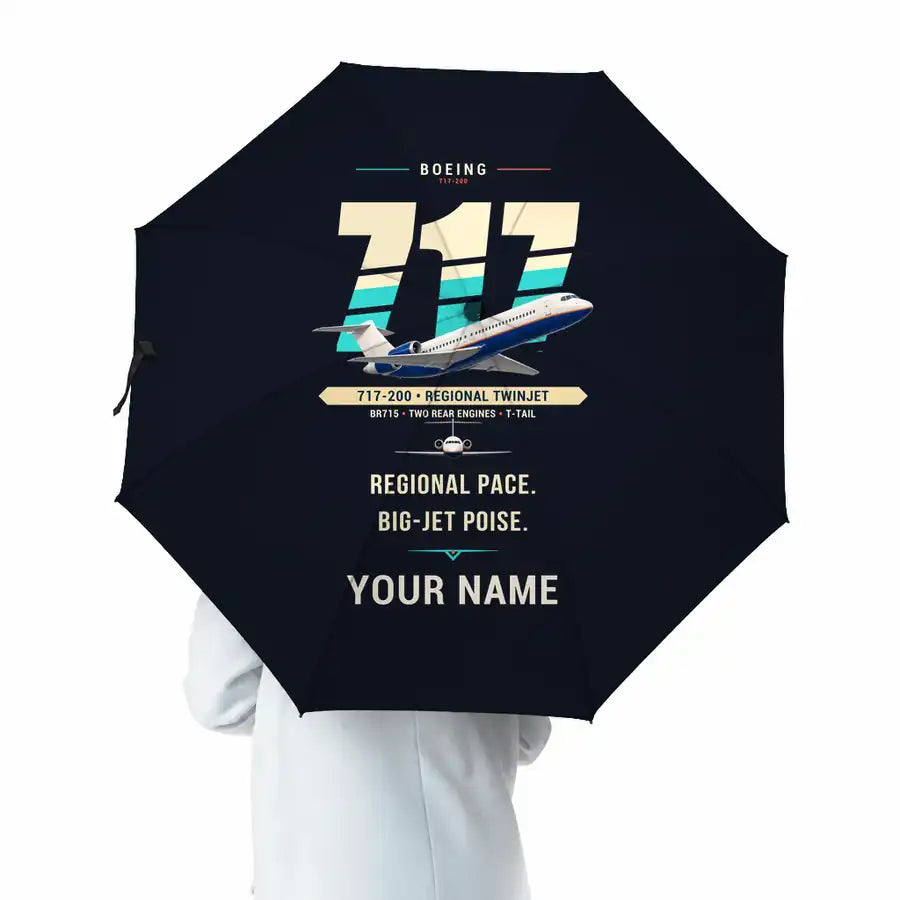 Boeing 717-200 - Original + Name - Umbrella