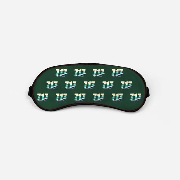 Boeing 717-200 - Original Pattern - Sleep Mask - Dark Green