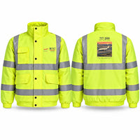 Thumbnail for Boeing 717-200 Reflective Winter Jackets - Poster - Fluorescent Yellow