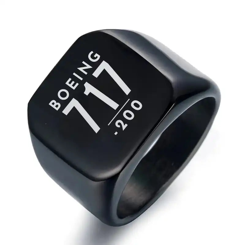 Boeing 717-200 - Ring - Tag - Black