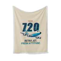 Thumbnail for Boeing 720B - Cartoon - Blanket - Beige