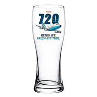 Thumbnail for Boeing 720B - Cartoon - Pilsner Beer Glass