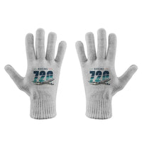 Thumbnail for Boeing 720B - Gloves - Full - Original - Light Gray