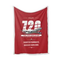 Thumbnail for Boeing 720B - Original - Blanket - Red
