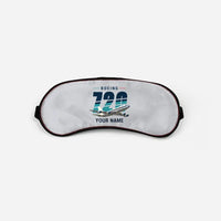 Thumbnail for Boeing 720B - Original + Name - Sleep Mask - Light Gray