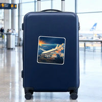 Thumbnail for Boeing 727-200 - 3D - Square Sticker - Suitcase