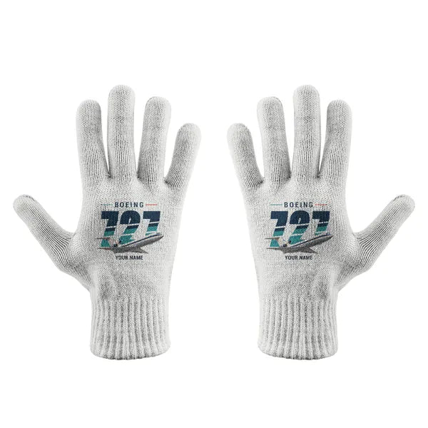Boeing 727-200 - Gloves - Full - Original + Name - White