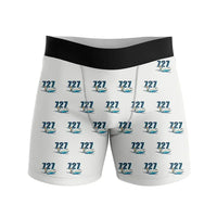 Thumbnail for Boeing 727-200 - Men Boxers - Cartoon Pattern - White