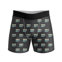 Thumbnail for Boeing 727-200 - Men Boxers - Original Pattern - Black