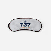 Thumbnail for Boeing 737-200 - Heritage + Name - Sleep Mask - Light Gray