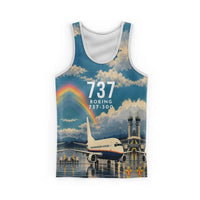 Thumbnail for Boeing 737-300 Classic 3D All-Over Print Clothing - Tank Top - 3D