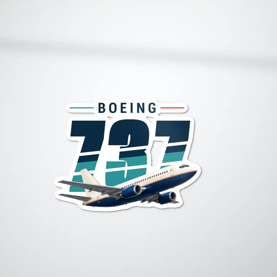 Boeing 737-300 Classic - Original Die-Cut - Die-Cut - White Car