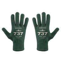 Thumbnail for Boeing 737-300 Classic - Gloves - Full - Heritage - Dark Green