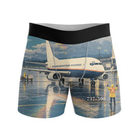 Thumbnail for Boeing 737-300 Classic - Men Boxers - 3D - Full Print
