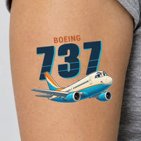 Thumbnail for Boeing 737-300 Classic - Tattoo - Cartoon