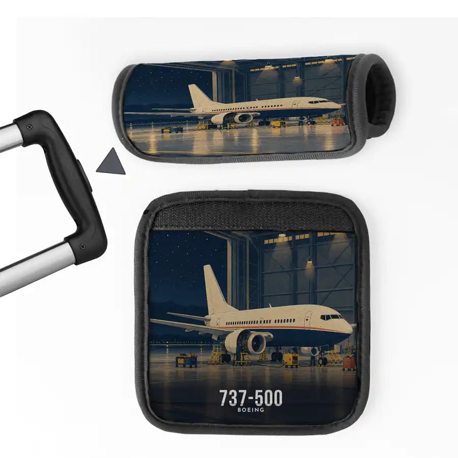 Boeing 737-500 Classic - 3D - Luggage Handle Cover - Full Print