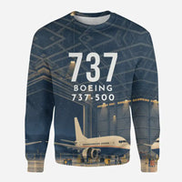 Thumbnail for Boeing 737-500 Classic 3D All-Over Print Clothing - Sweatshirt - 3D