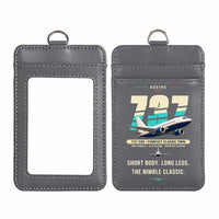 Thumbnail for Boeing 737-500 Classic - Original - ID Card Holder - Gray