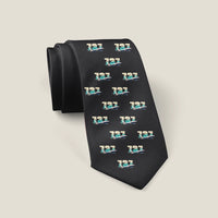 Thumbnail for Boeing 737-500 Classic - Original Pattern - Tie - Black