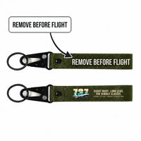 Thumbnail for Boeing 737-500 Classic Hawk-Shaped Key Chains - Dark Green - Original - Remove Before Flight