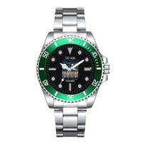 Thumbnail for Boeing 737-500 Classic - Poster + Name - Premium Diver - Green