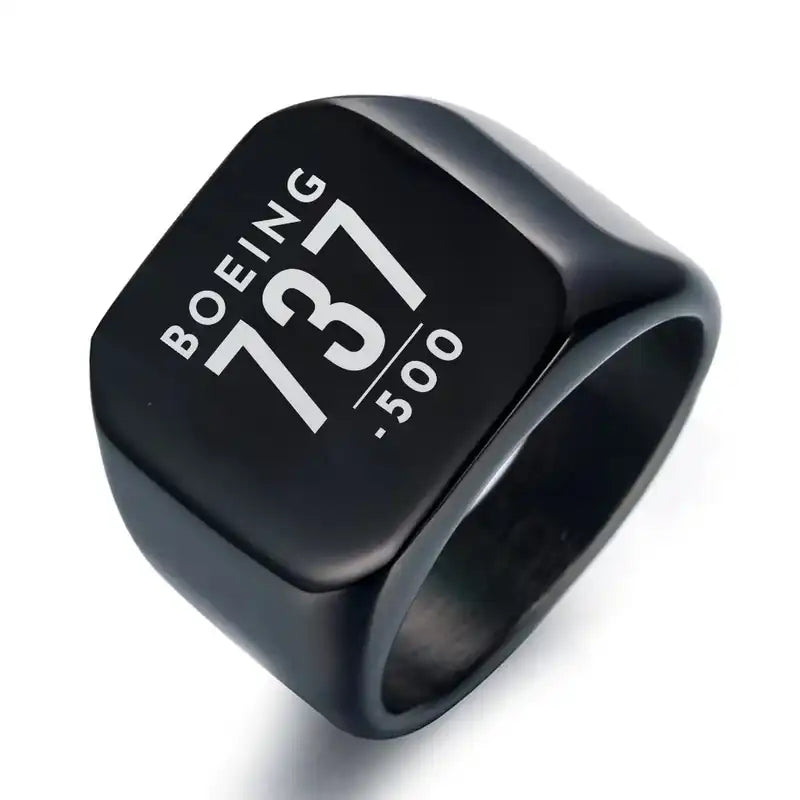 Boeing 737-500 Classic - Ring - Tag - Black
