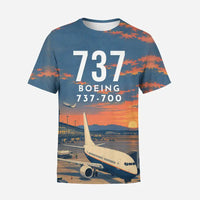 Thumbnail for Boeing 737-700 NG 3D All-Over Print Clothing - T-Shirt - 3D